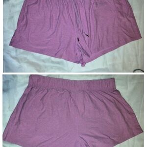 Athletic Works Women's Pink Shorts Size XL (16-18) with Pockets